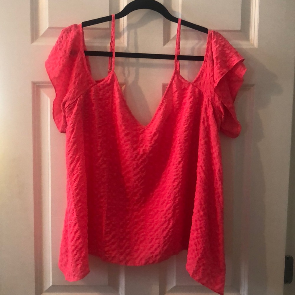 Lilly Pulitzer Cold Shoulder Top XL